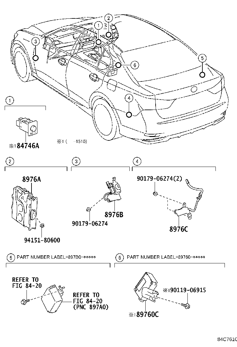 89760-30101 RECEIVER ASSY, TIRE PRESSURE MONITOR product image