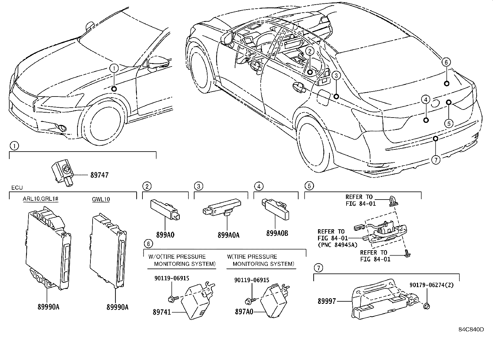 Toyota 89990-30280 COMPUTER ASSY, SMART KEY