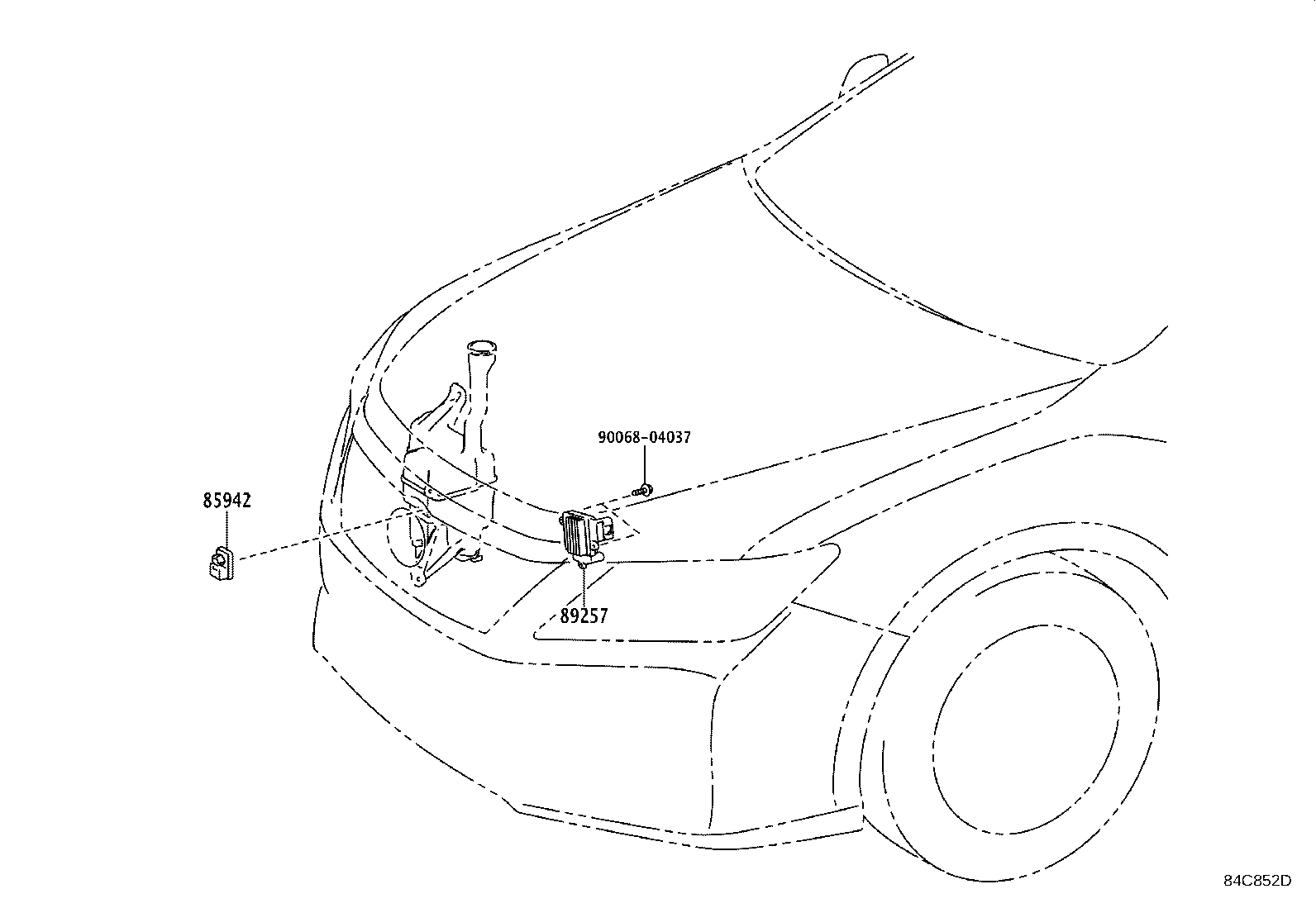 82730-33F43 BLOCK ASSY, INSTRUMENT PANEL JUNCTION product image