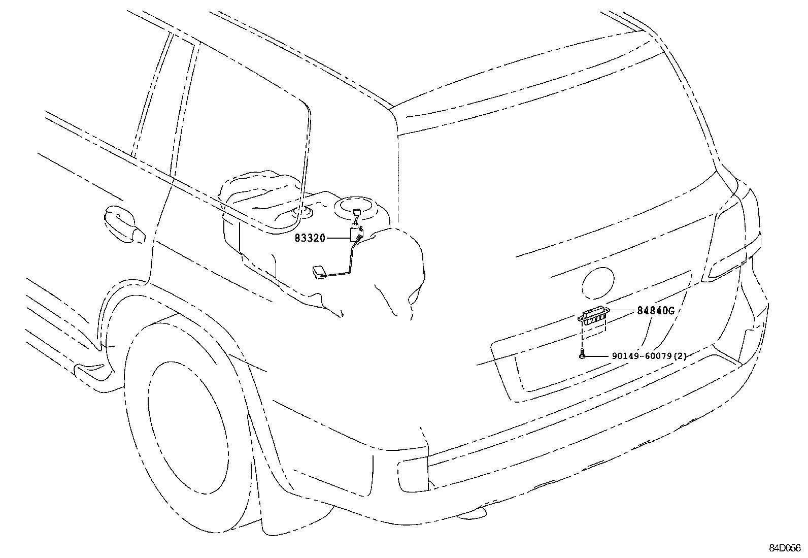 82695-60040 RESISTOR, DAYTIME RUNNING LIGHT product image