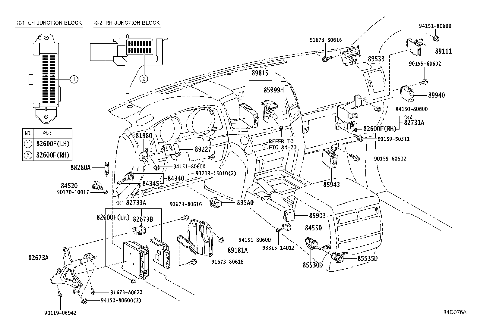 84140-60370 SWITCH ASSY, HEADLAMP DIMMER product image