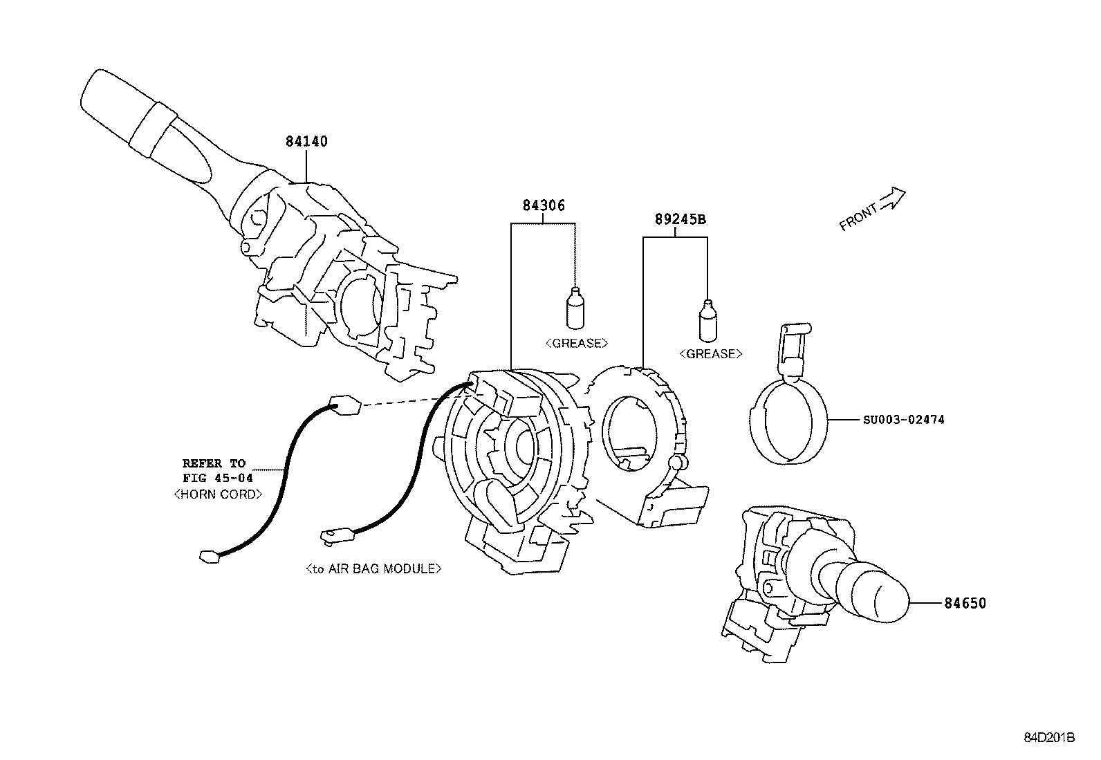 SU003-02487 SWITCH ASSY, PATTERN SELECT product image