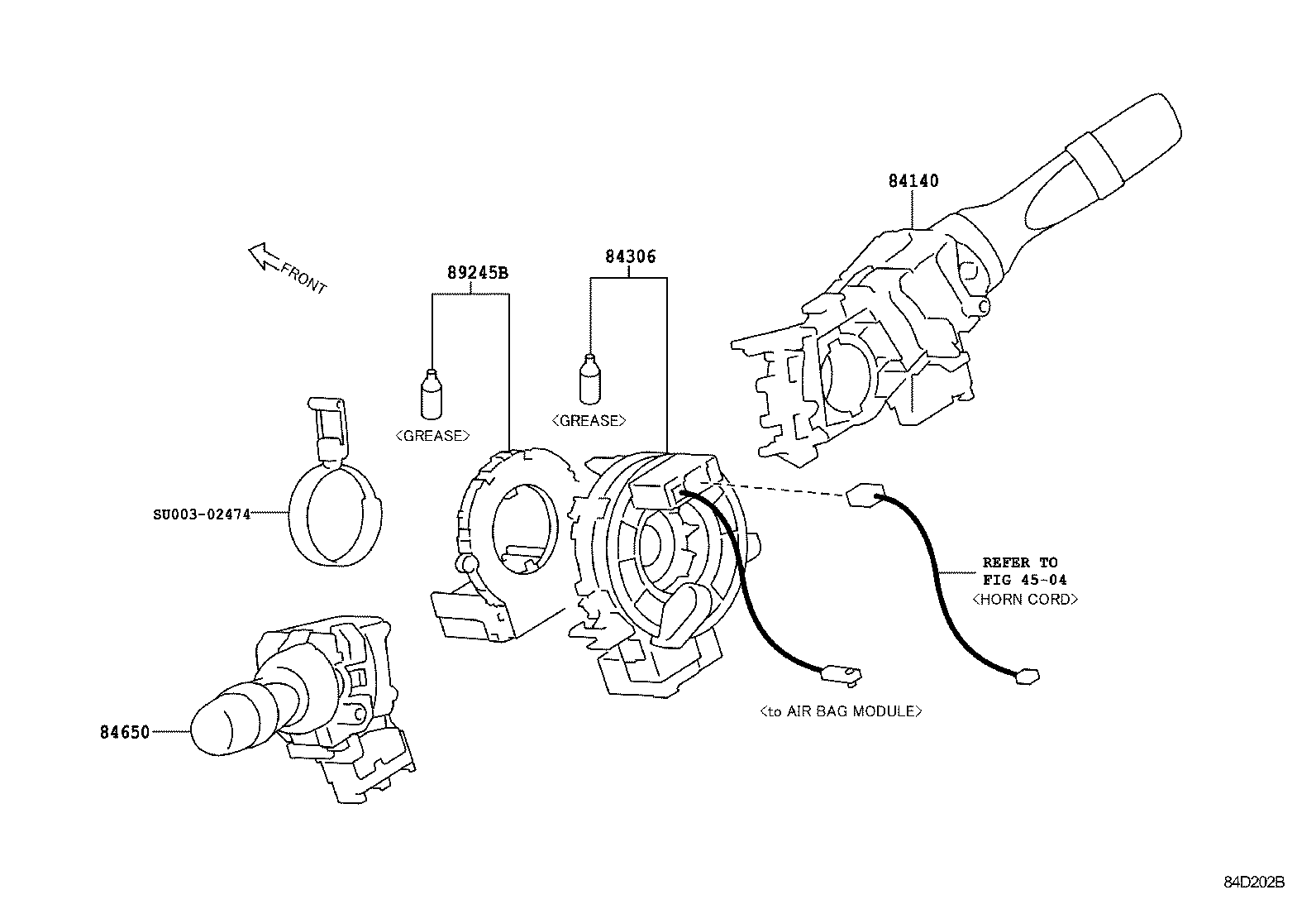 SU003-02487 SWITCH ASSY, PATTERN SELECT product image