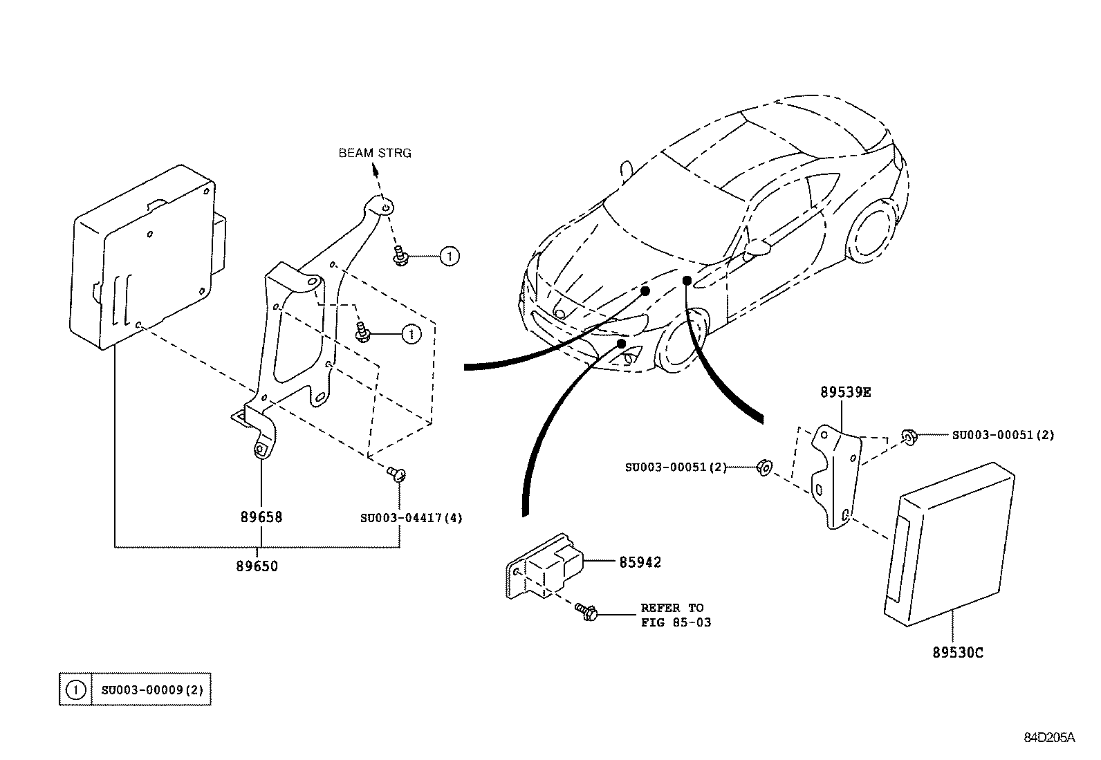 SU003-02487 SWITCH ASSY, PATTERN SELECT product image