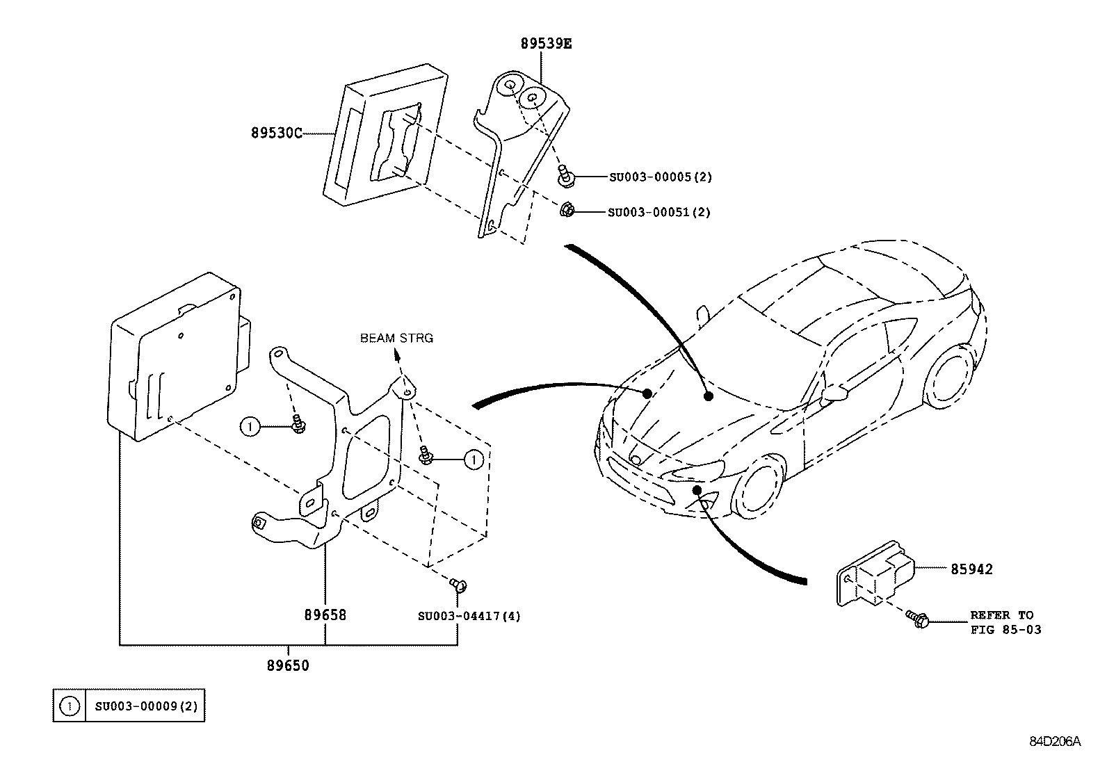 SU003-02487 SWITCH ASSY, PATTERN SELECT product image
