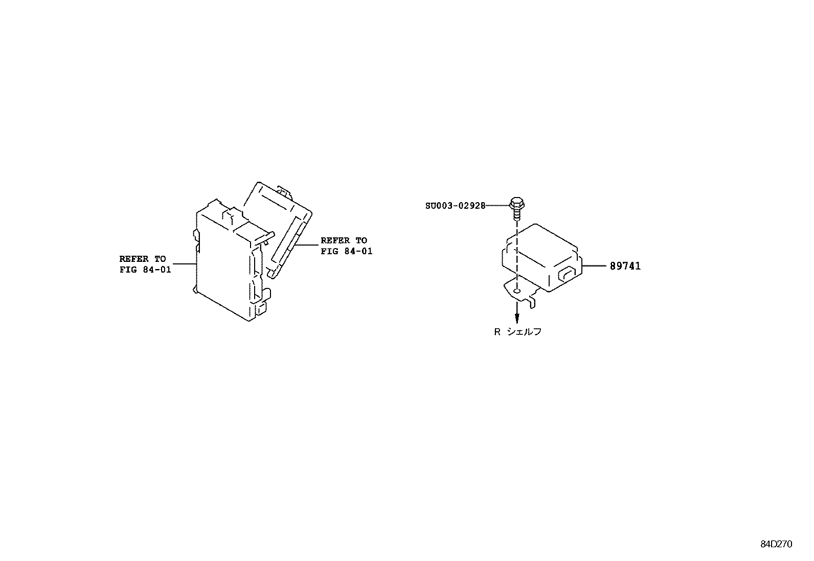SU003-02764 RECEIVER, DOOR CONTROL product image