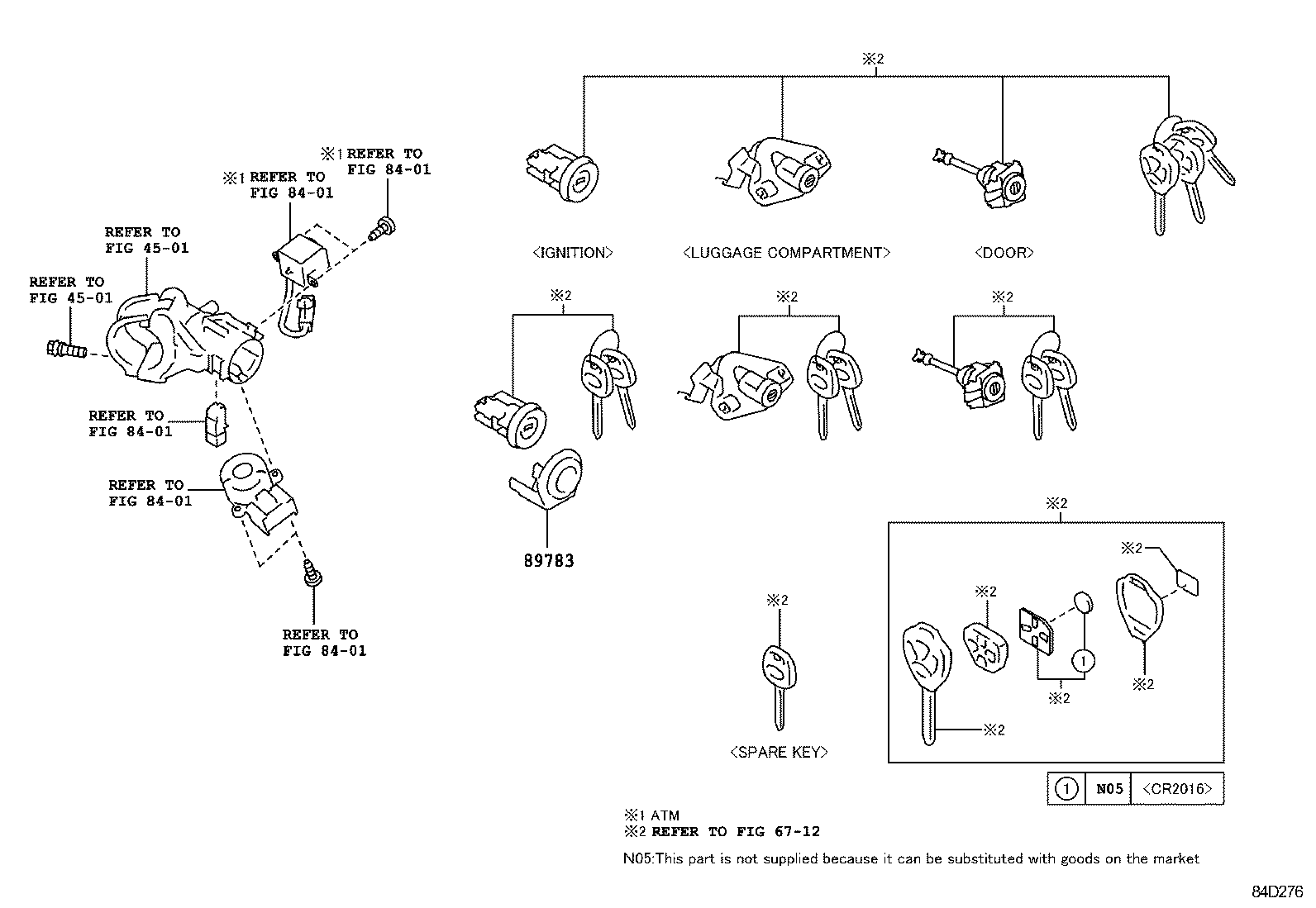 SU003-04493 AMPLIFIER, TRANSPONDER KEY product image