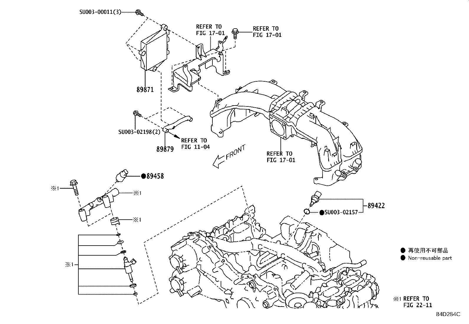 SU003-00422 BRACKET, ENGINE CONTROL COMPUTER product image