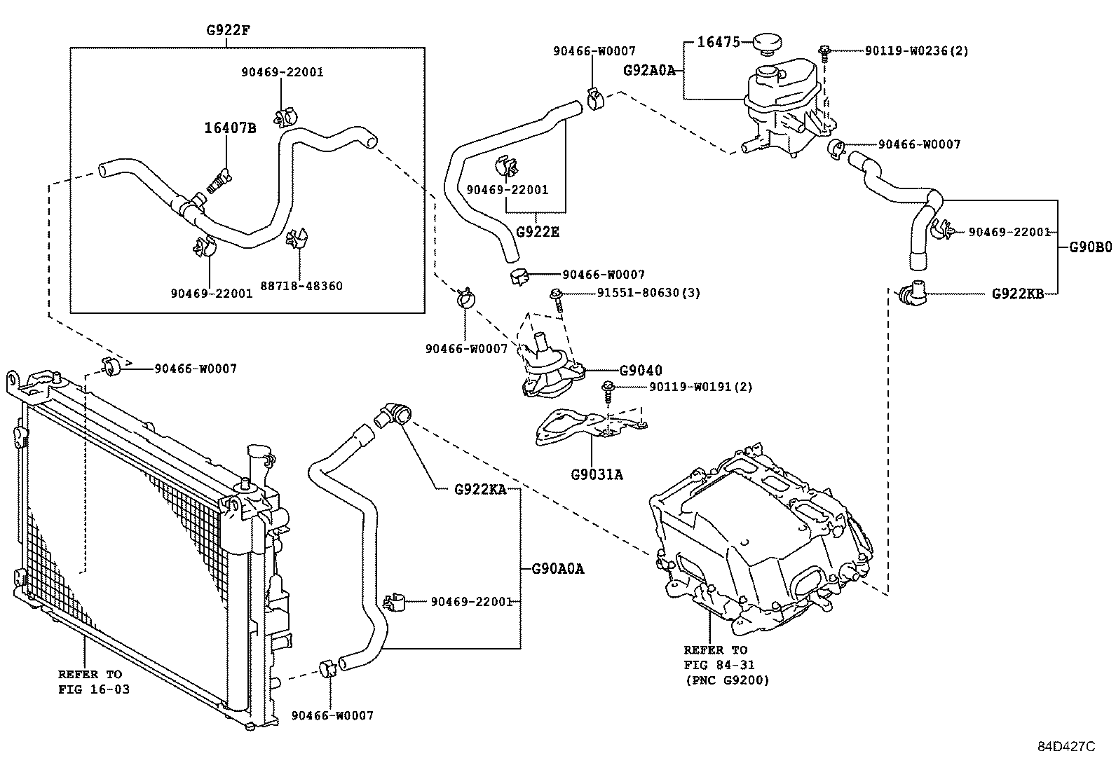 16407-64010 COCK SUB-ASSY, RADIATOR DRAIN product image