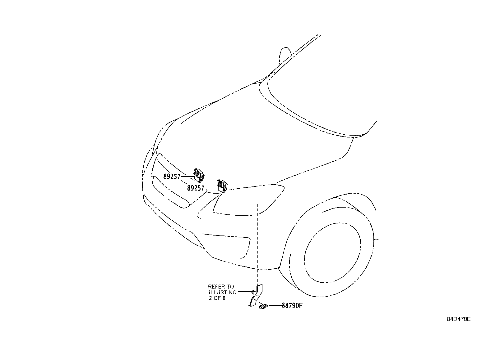 Toyota 81850-0R010 LAMP ASSY, INDICATOR