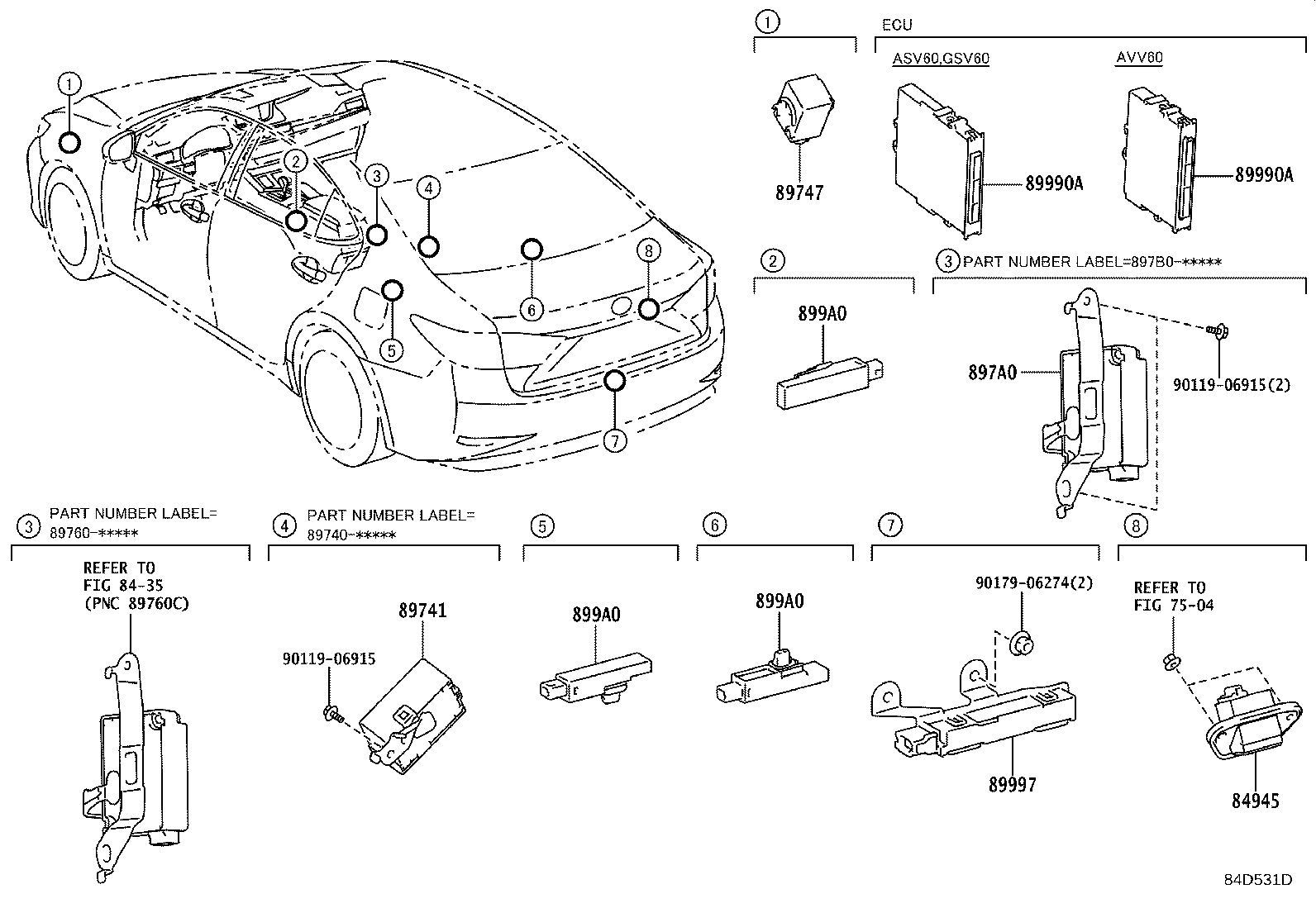 897B0-33080 RECEIVER ASSY,DOOR CONTROL & TIRE PRESSURE MONITORING SYSTEM product image