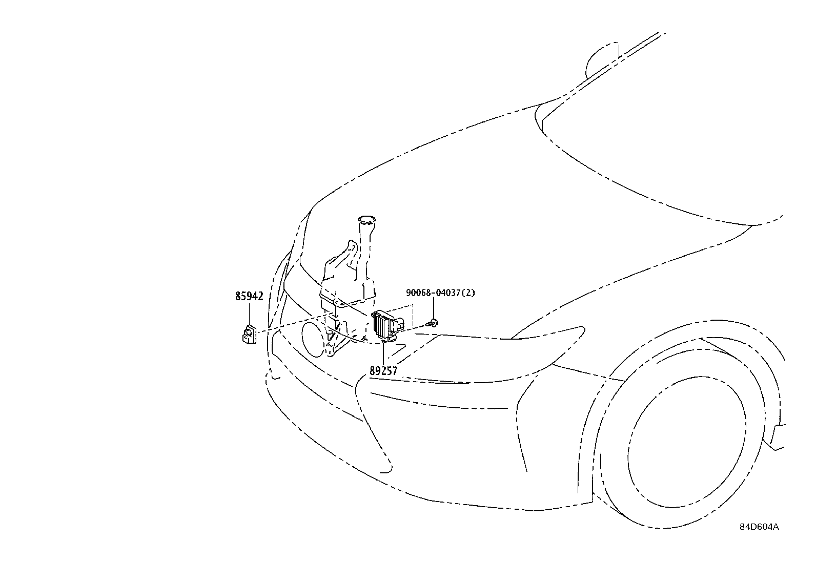 Toyota 82660-33040 BLOCK ASSY, RELAY