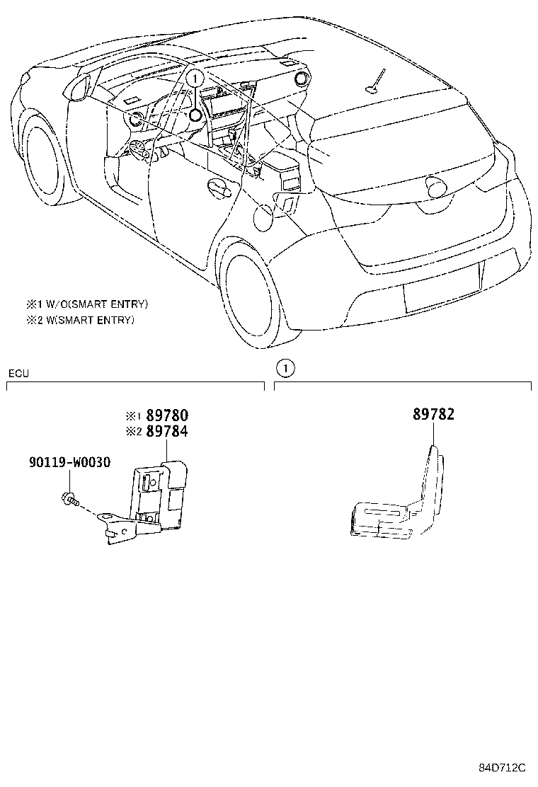 89040-02030 SIREN ASSY, THEFT WARNING product image
