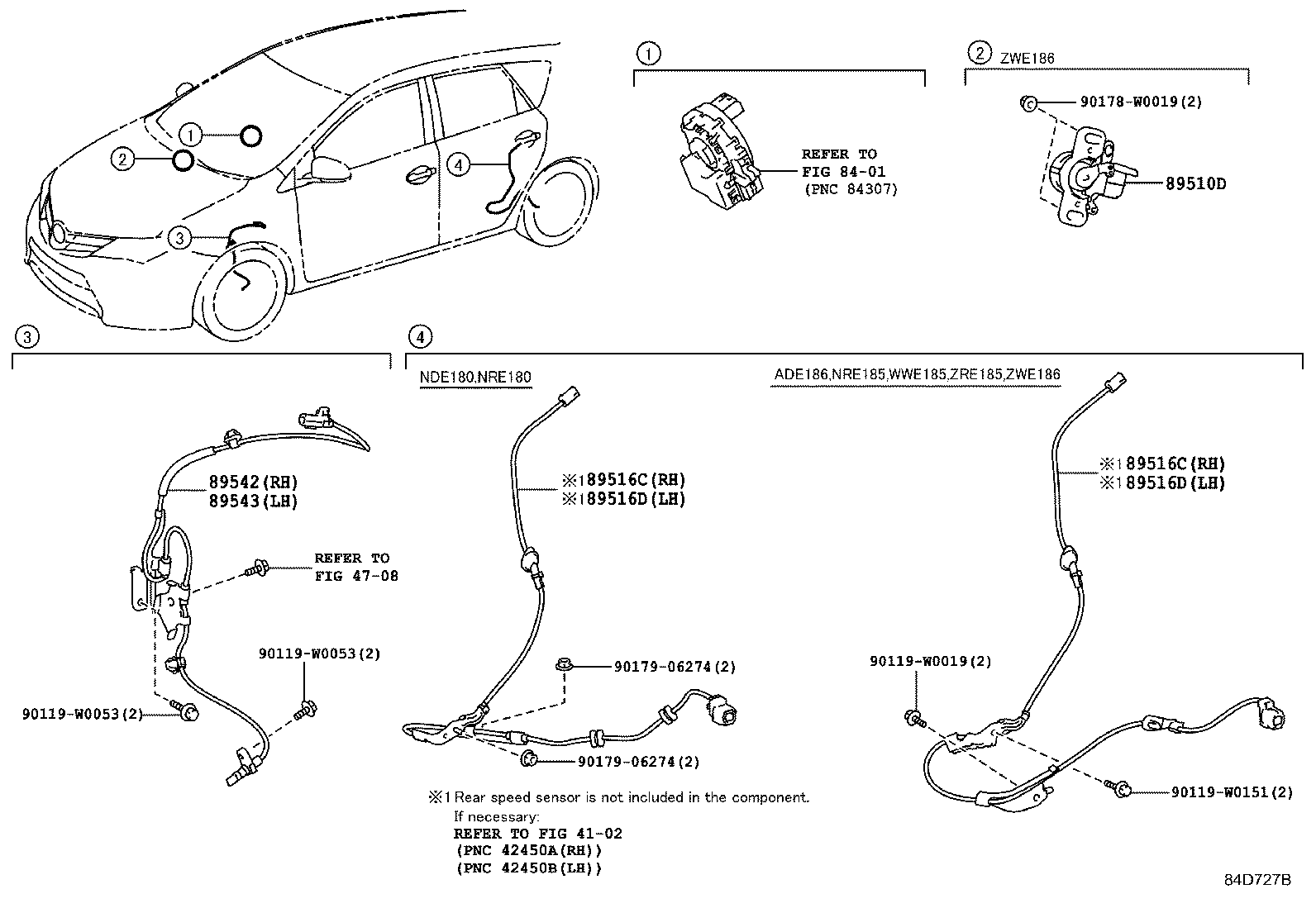 89510-20041 SENSOR ASSY, BRAKE PEDAL STROKE product image