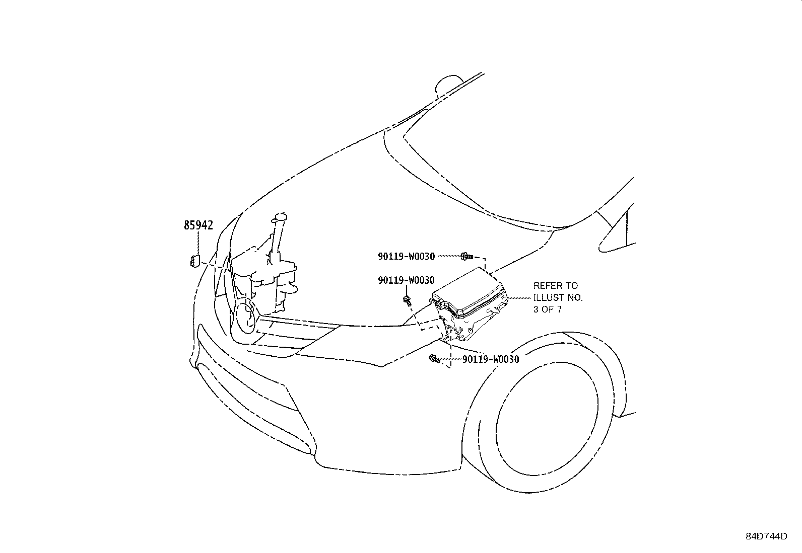 83320-02210 GAGE ASSY, FUEL SENDER product image