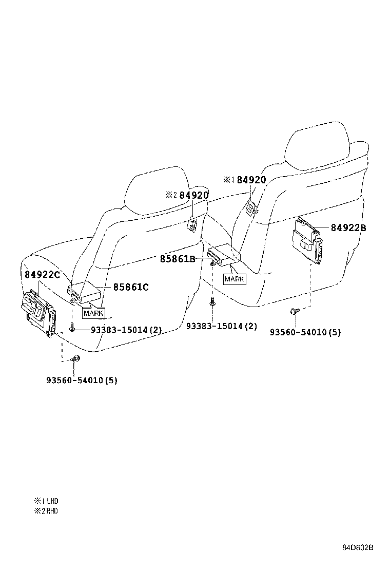 84140-50200 SWITCH ASSY, HEADLAMP DIMMER product image