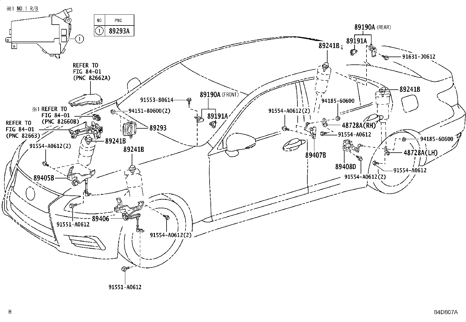 Toyota 89293-50282 COMPUTER, SUSPENSION CONTROL