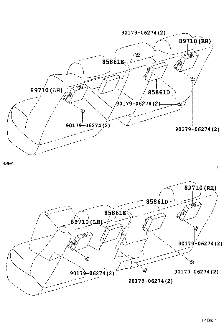 84140-50200 SWITCH ASSY, HEADLAMP DIMMER product image