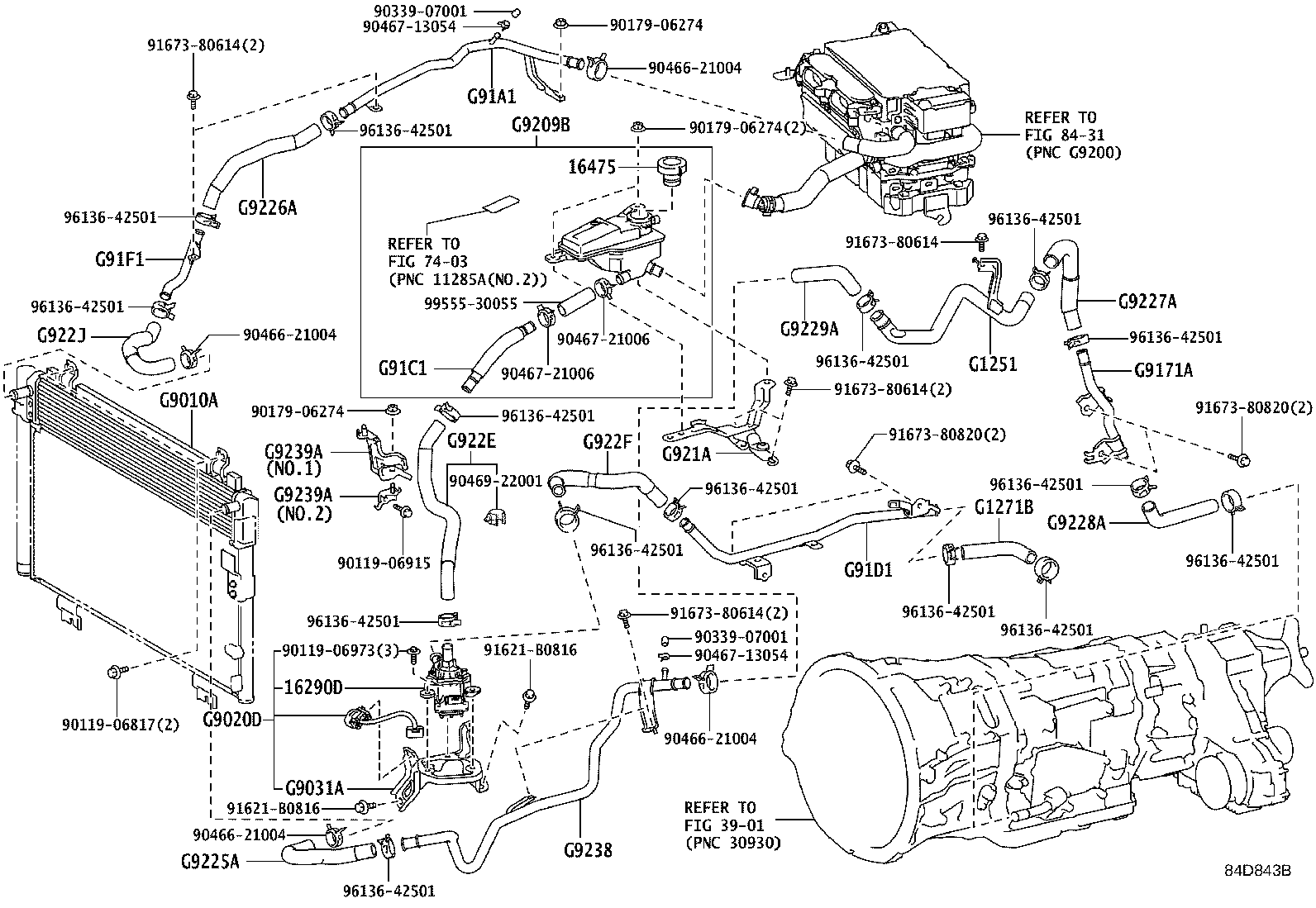 Toyota G9010-50011 RADIATOR  ASSY