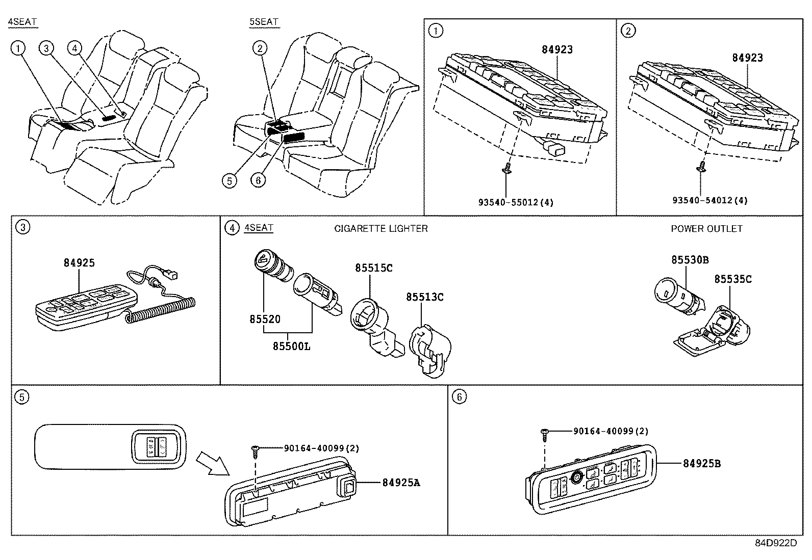 84140-50200 SWITCH ASSY, HEADLAMP DIMMER product image
