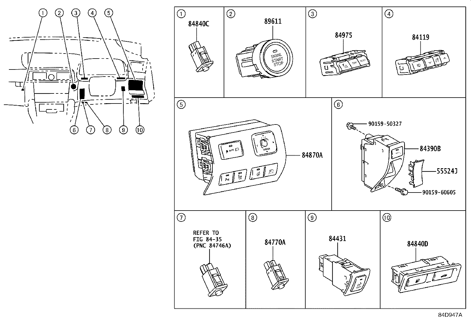 82730-50L00 BLOCK, DRIVER SIDE JUNCTION product image
