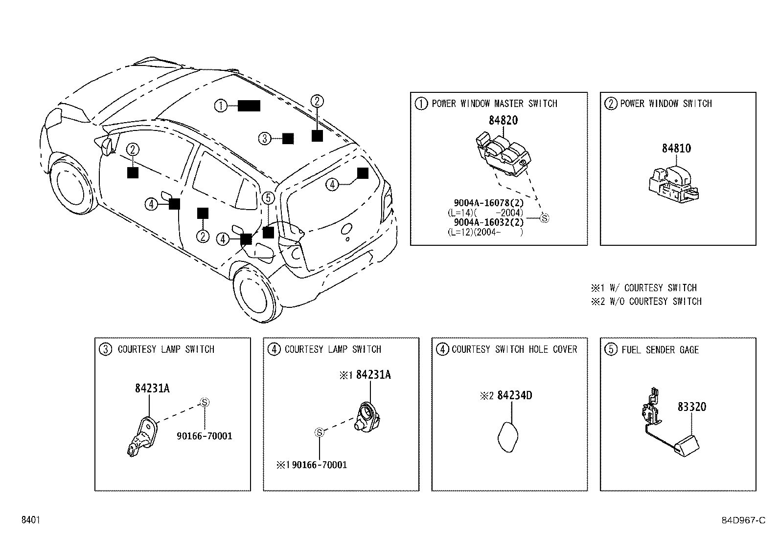 90049-88004 RELAY, MAGNET-CLUTCH product image