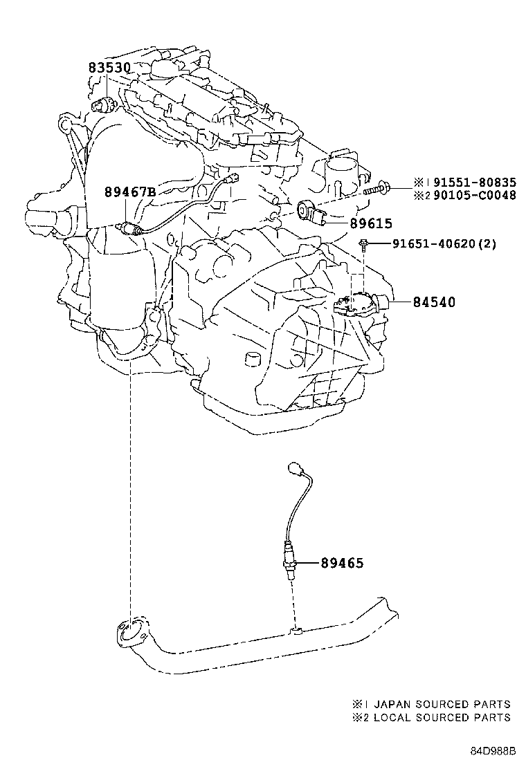 Toyota 82630-42030 HOLDER ASSY, FUSE