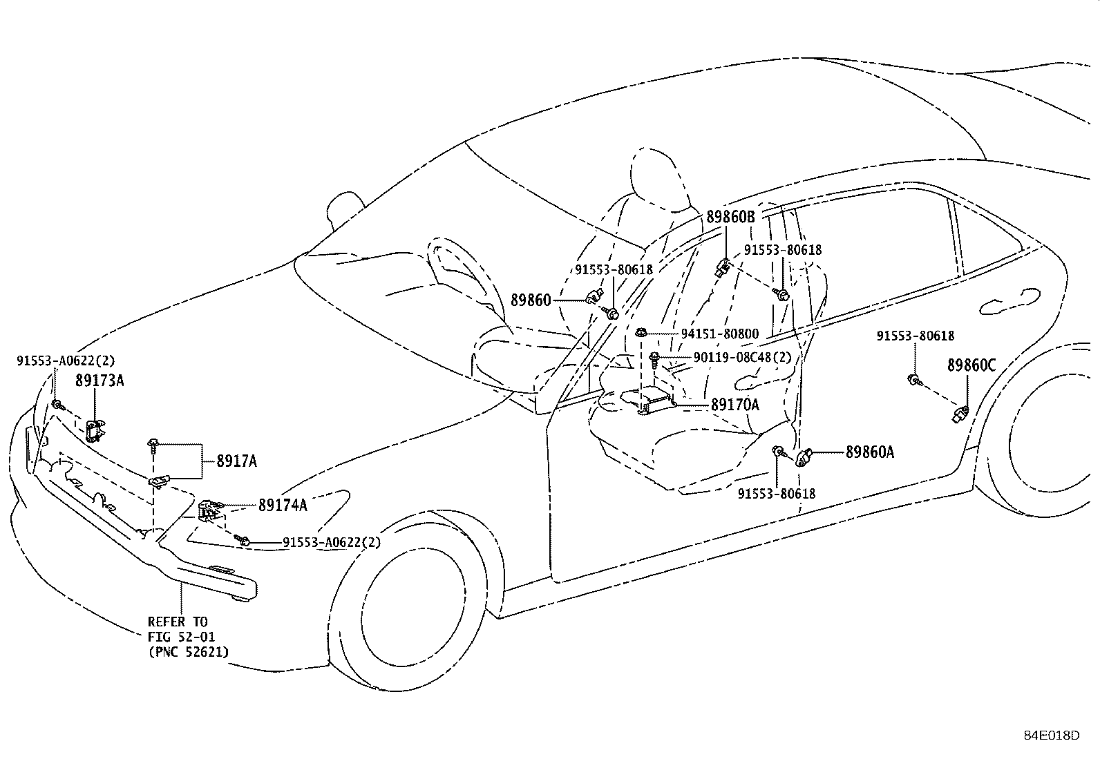 89170-30D40 COMPUTER ASSY, AIR BAG product image