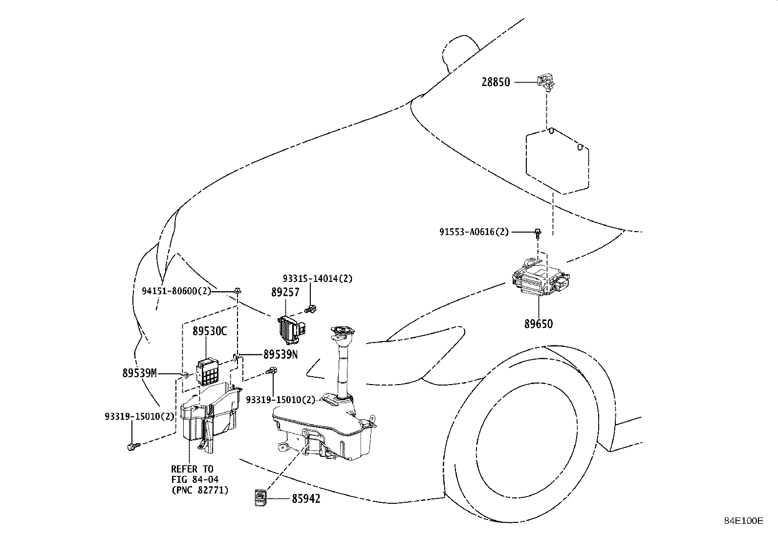 82672-30440 COVER, JUNCTION BLOCK product image