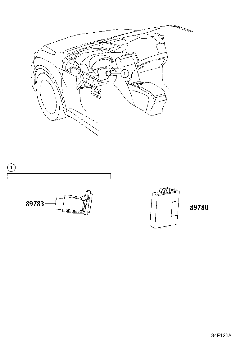 89783-60142 AMPLIFIER, TRANSPONDER KEY product image