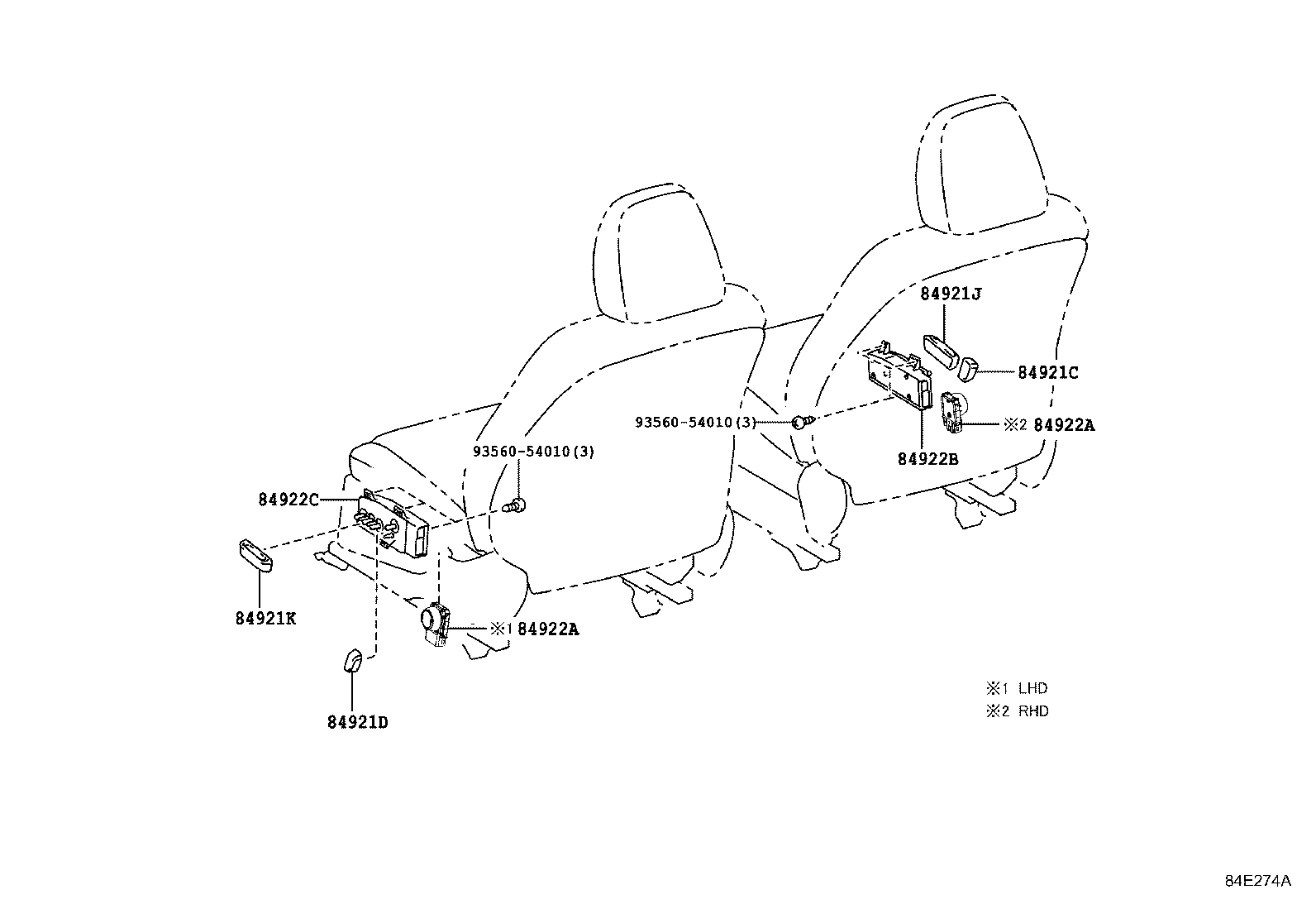 28850-36040 SENSOR ASSY, BATTERY STATE product image