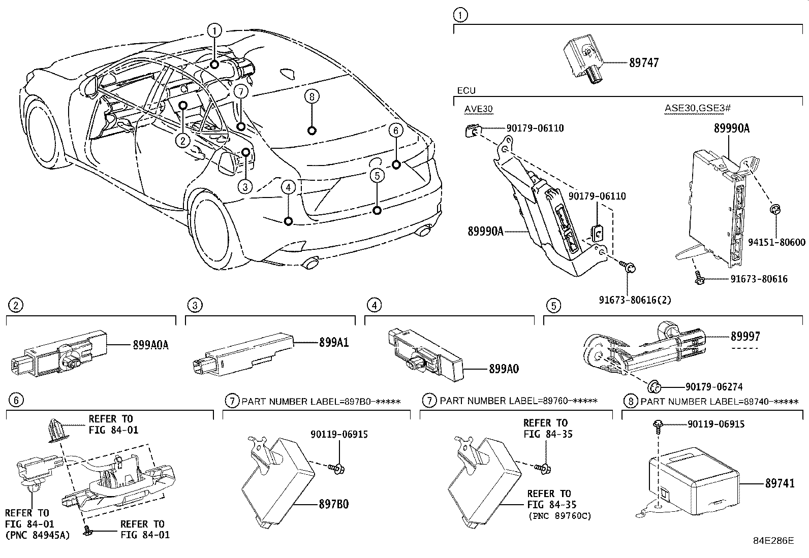 897B0-53140 RECEIVER ASSY, ELECTRICAL KEY & TPMS product image