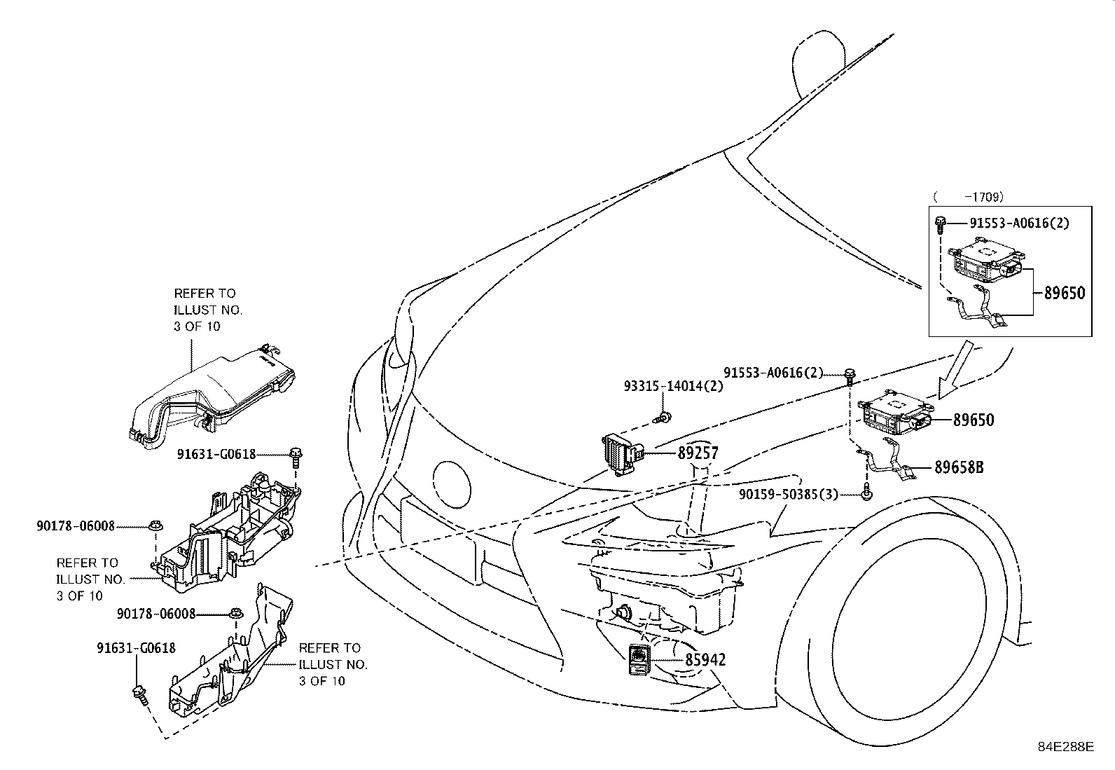 28850-36040 SENSOR ASSY, BATTERY STATE product image