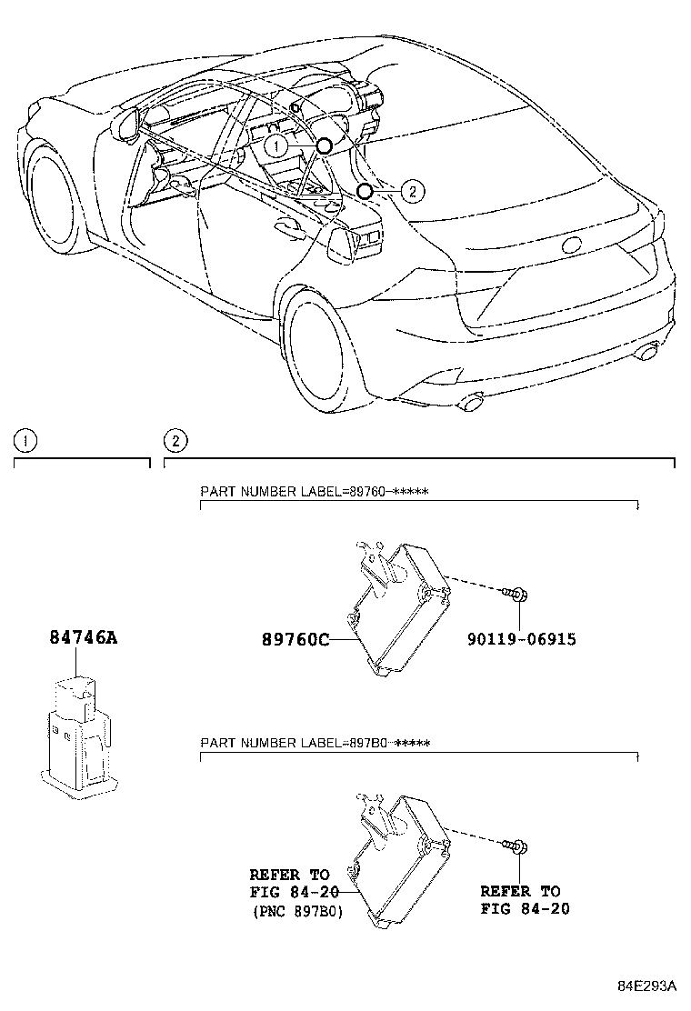897B0-53240 RECEIVER ASSY, ELECTRICAL KEY & TPMS product image