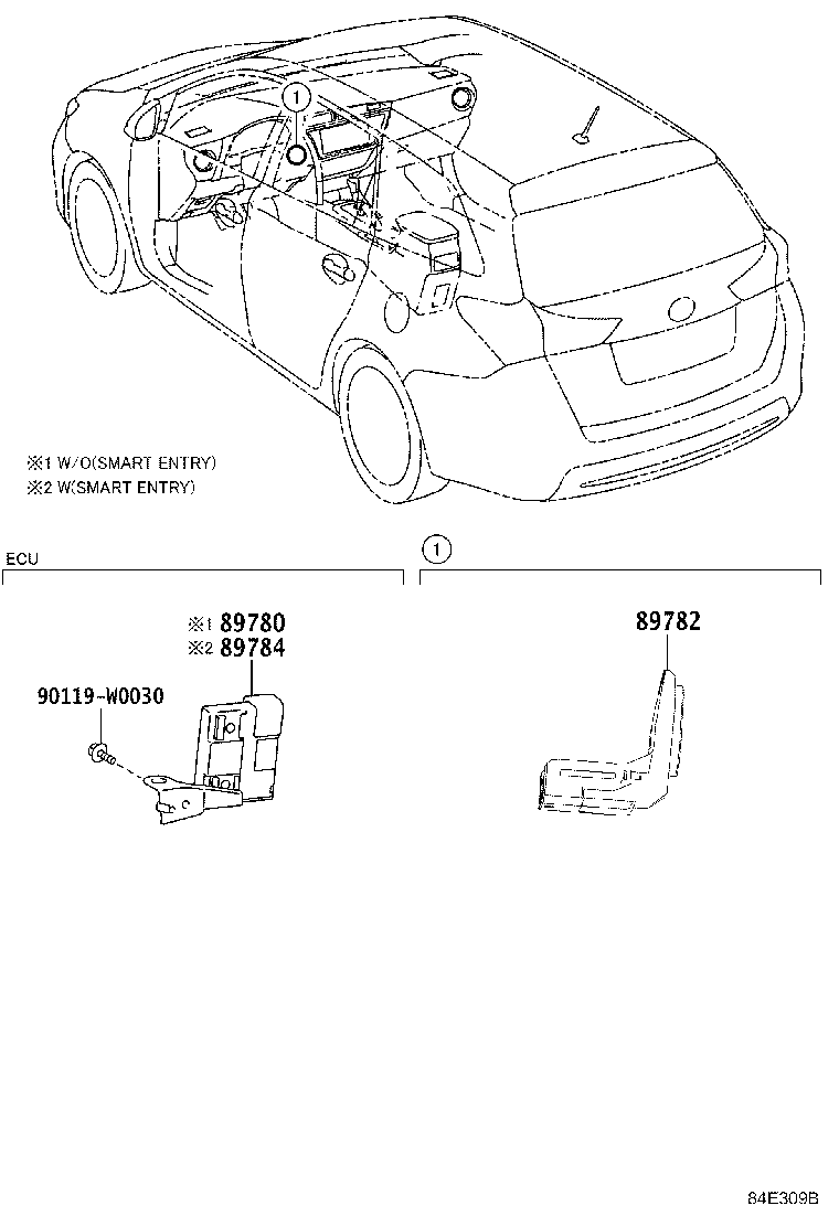 89040-02030 SIREN ASSY, THEFT WARNING product image