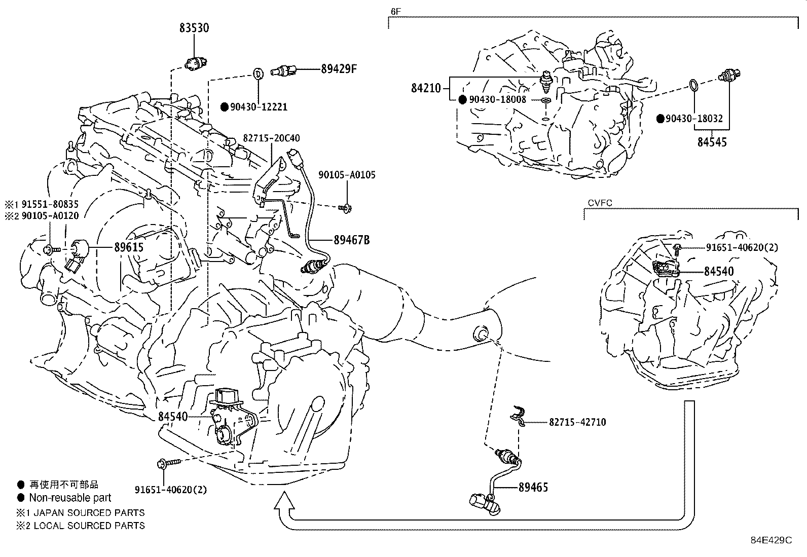 Toyota 83950-02500 LAMP ASSY, TELLTALE