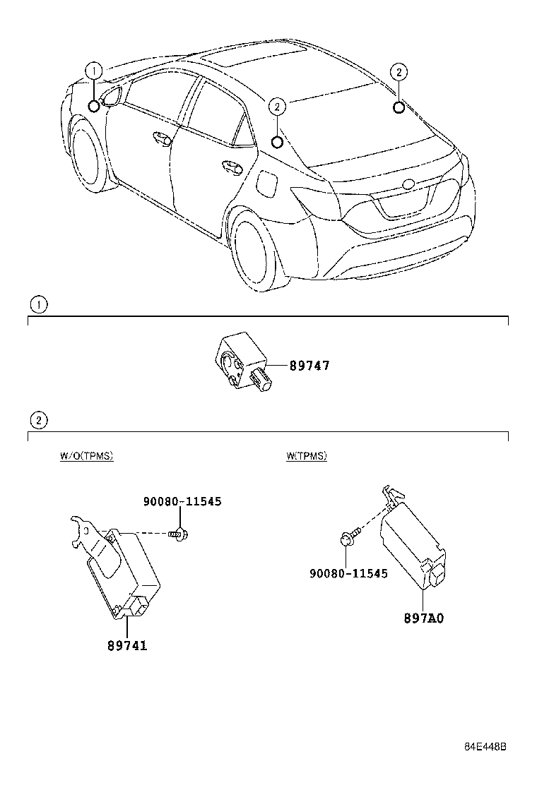 Toyota 89990-02230 COMPUTER ASSY, SMART KEY