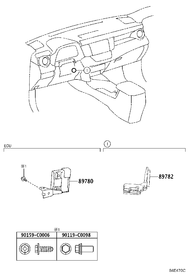 89780-0R080 COMPUTER ASSY, TRANSPONDER KEY product image
