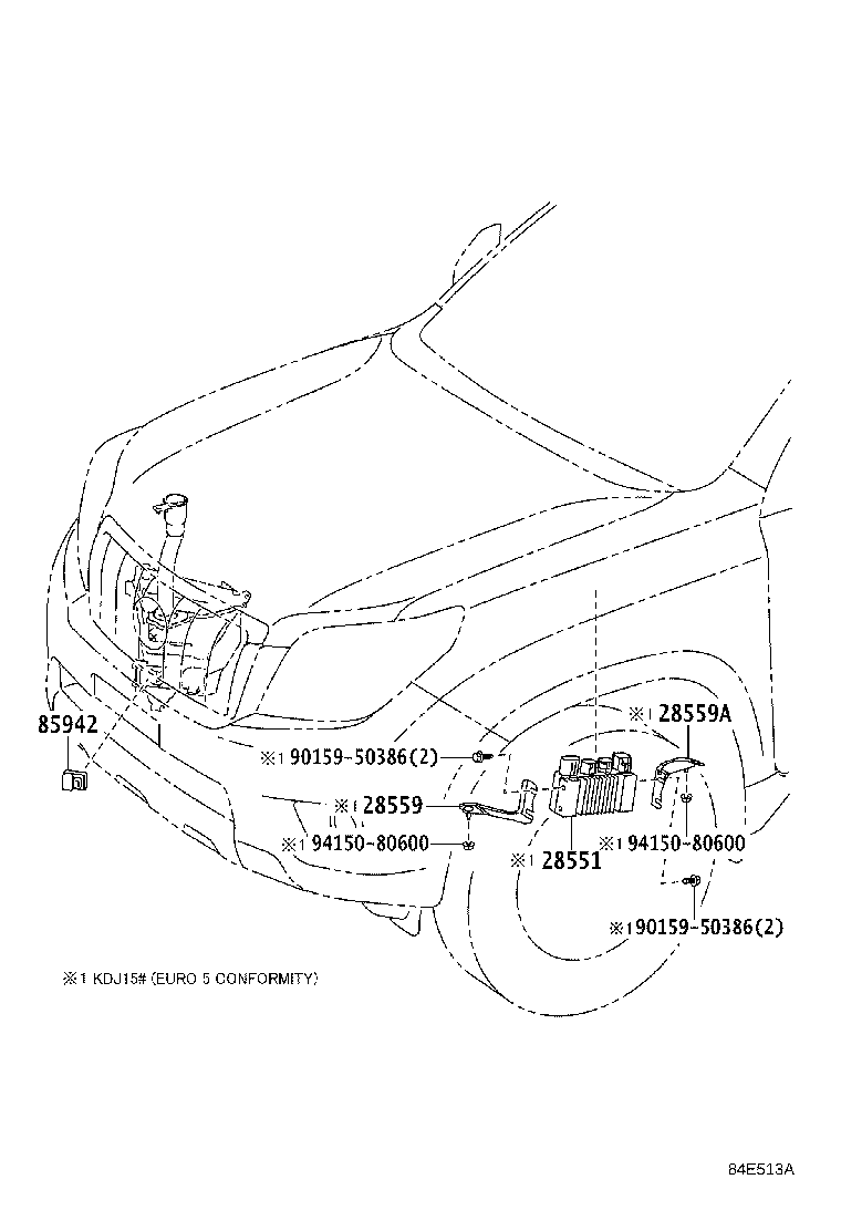 55936-60010 SWITCH, CENTER CLUSTER MODULE product image