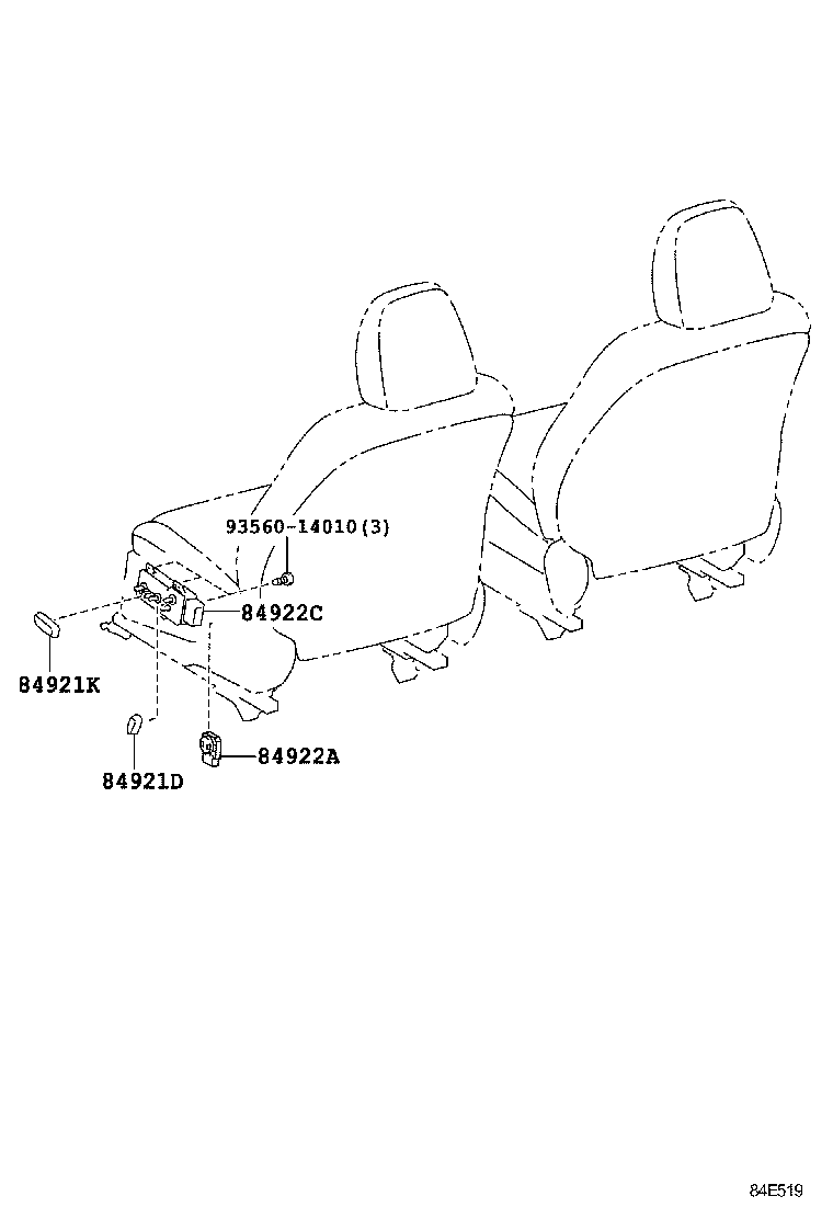 82630-0R010 HOLDER ASSY, FUSE product image