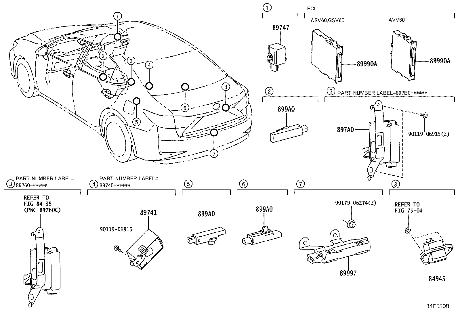 897B0-33080 RECEIVER ASSY,DOOR CONTROL & TIRE PRESSURE MONITORING SYSTEM product image