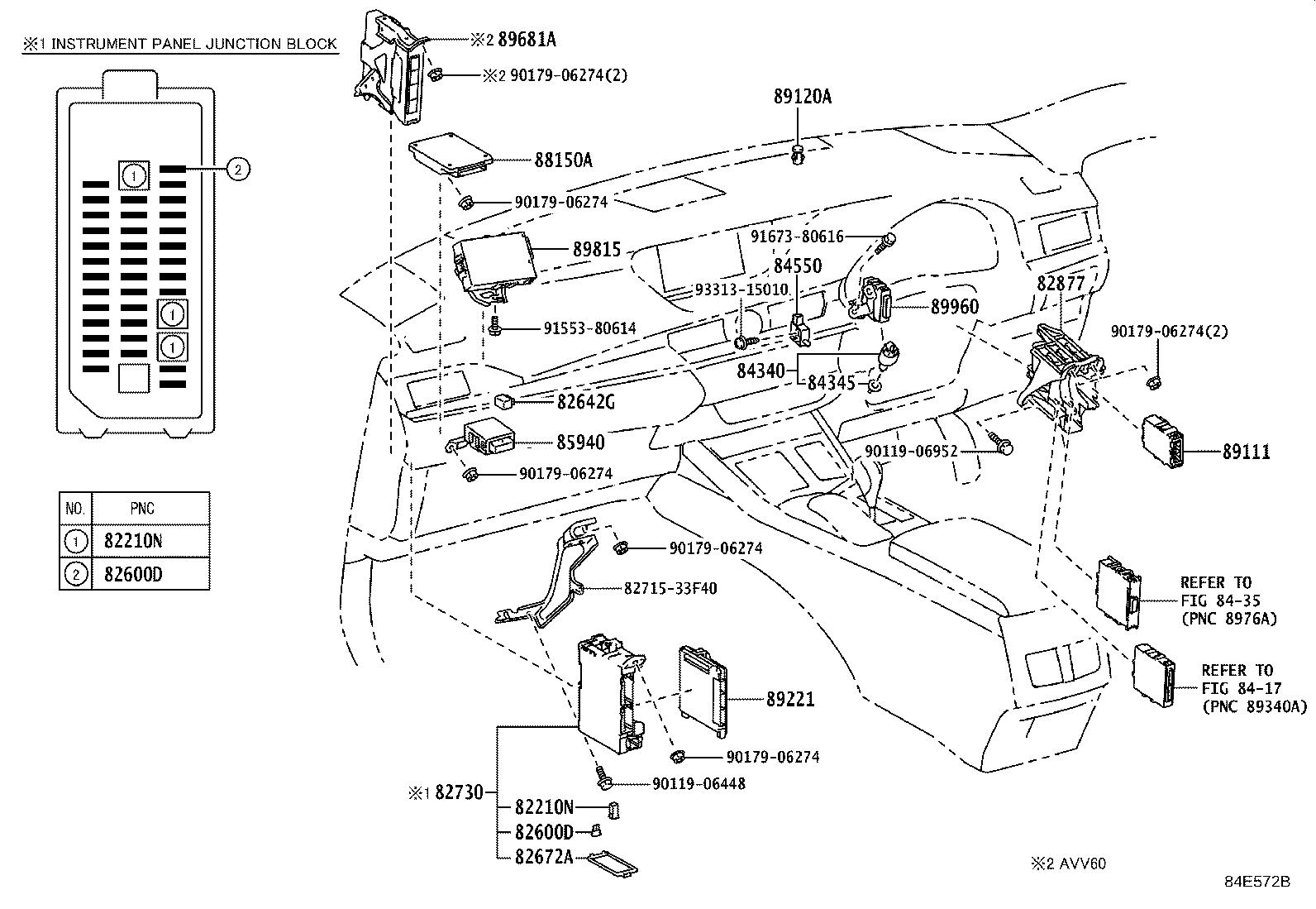 84040-33110 MASTER SWITCH ASSY,MULTIPLEX NETWORK product image