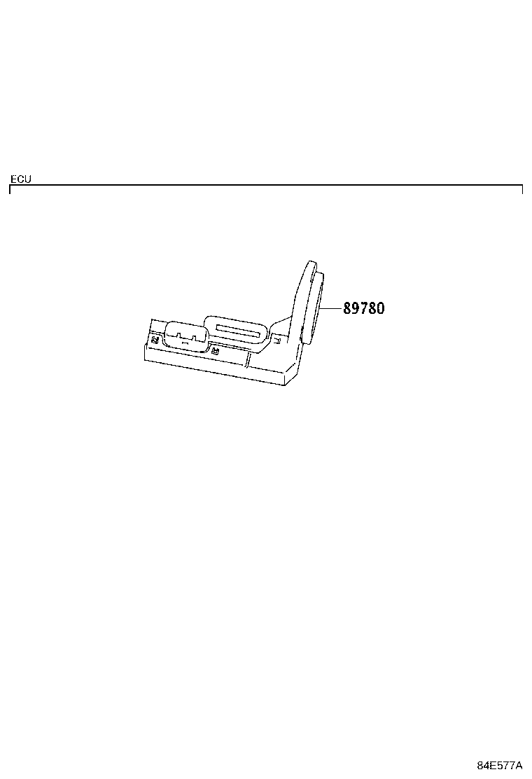 89780-0D080 COMPUTER ASSY, TRANSPONDER KEY product image