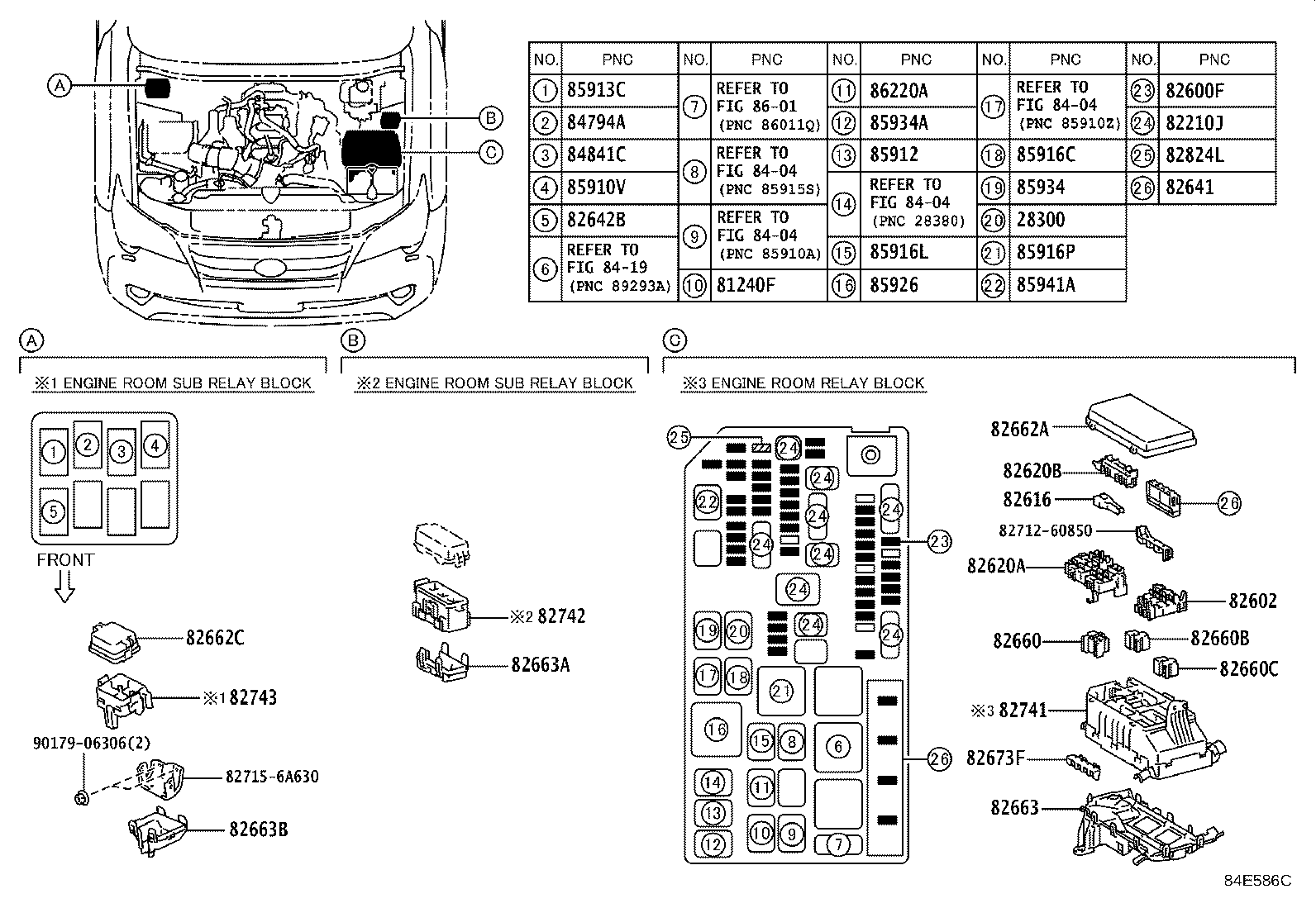 55936-60070 SWITCH, CENTER CLUSTER MODULE product image