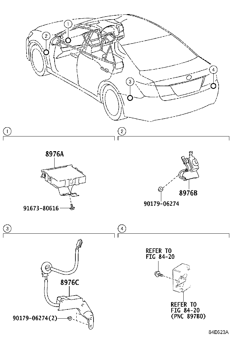 8976A-30020 DRIVER, TIRE PRESSURE MONITOR INITIATOR product image