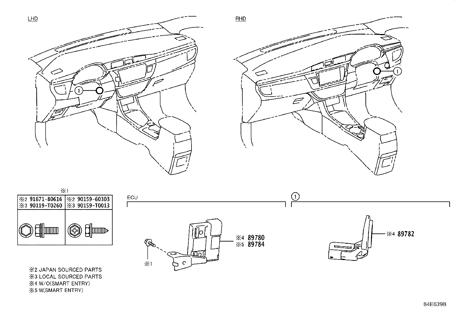 89780-02340 COMPUTER ASSY, TRANSPONDER KEY product image