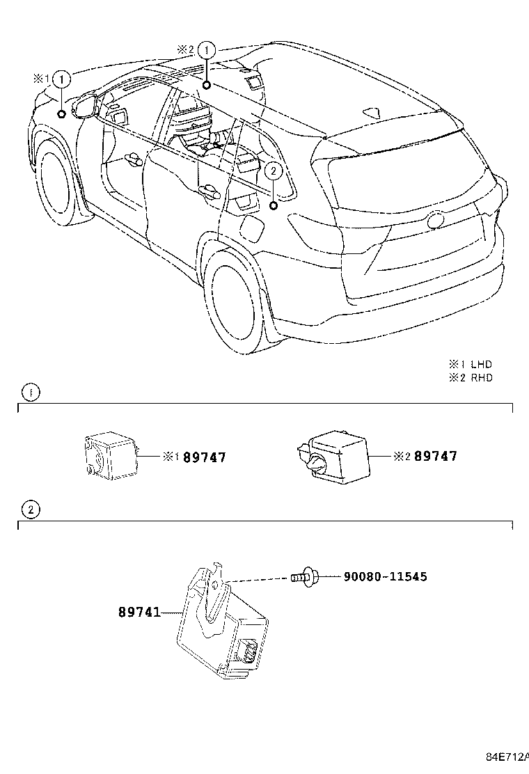 897B0-48090 RECEIVER ASSY, ELECTRICAL KEY & TPMS product image