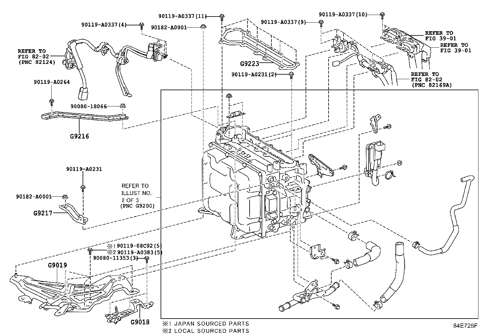 Toyota 89882-48100 COMPUTER, MOTOR GENERATOR CONTROL