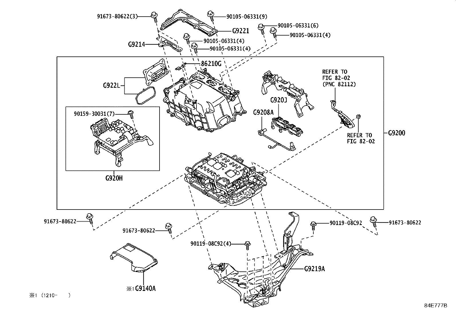 Toyota G9200-49065 INVERTER ASSY, W/CONVERTER