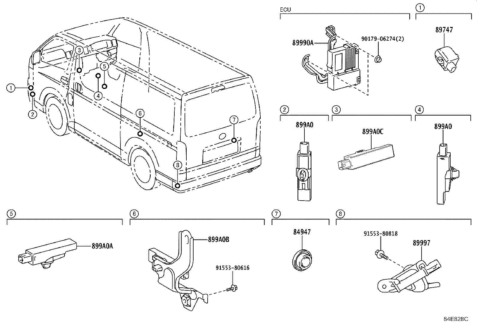 89990-26010 COMPUTER ASSY, SMART KEY product image